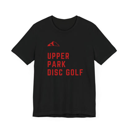 Unisex Practice Jersey Short Sleeve - black with red