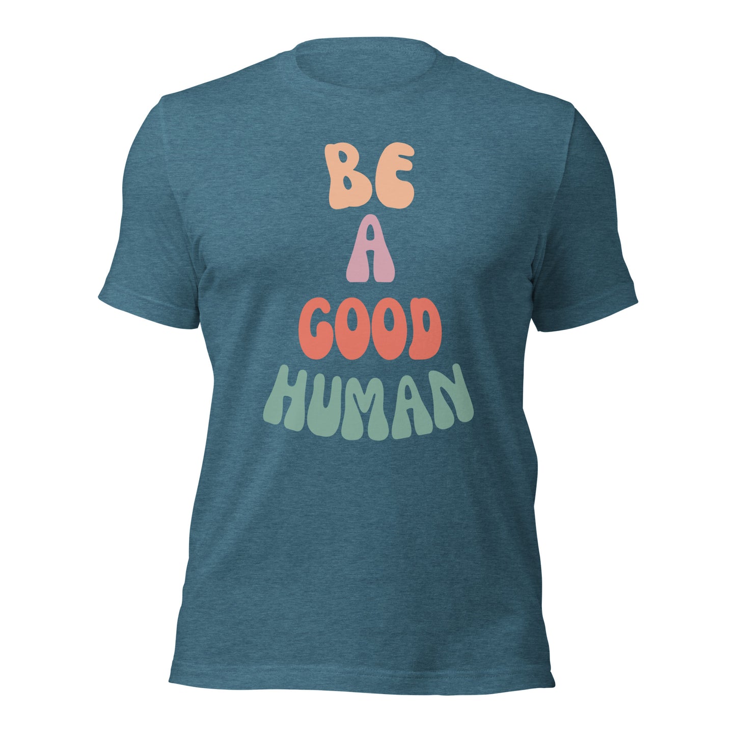 Upper Park Disc Golf Be a Good Human Funky T-Shirt