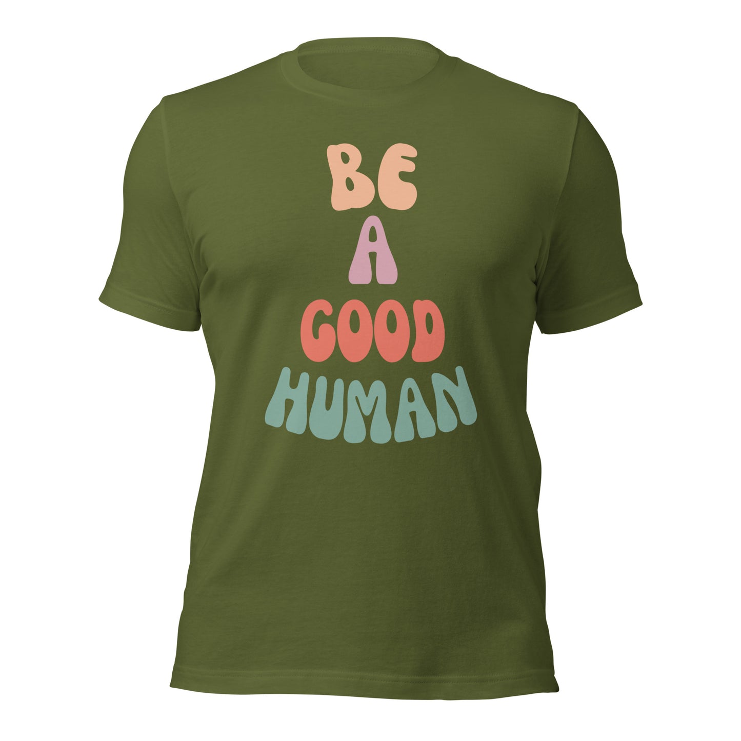 Upper Park Disc Golf Be a Good Human Funky T-Shirt