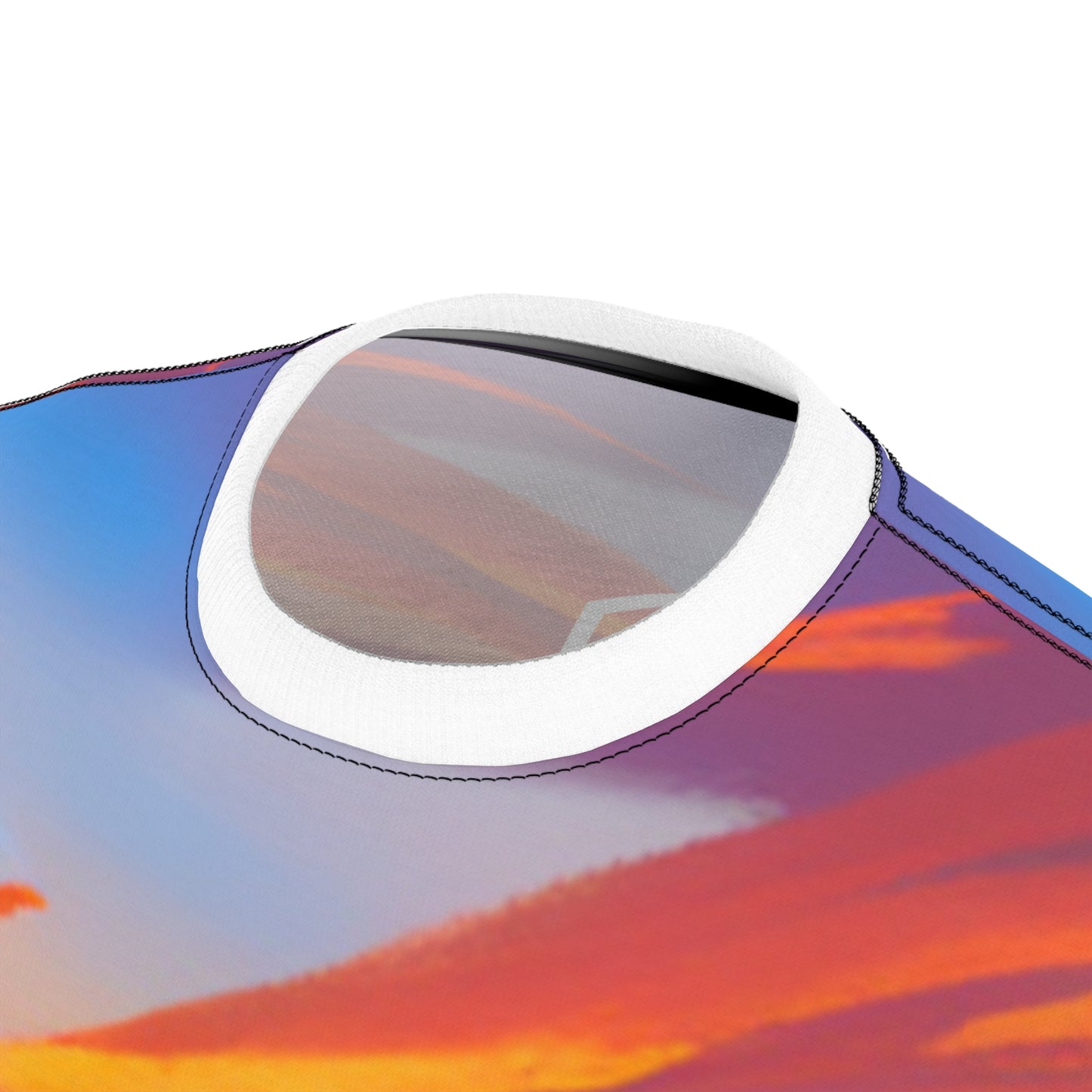 Painted Desert Unisex All Over Print Jersey - collar