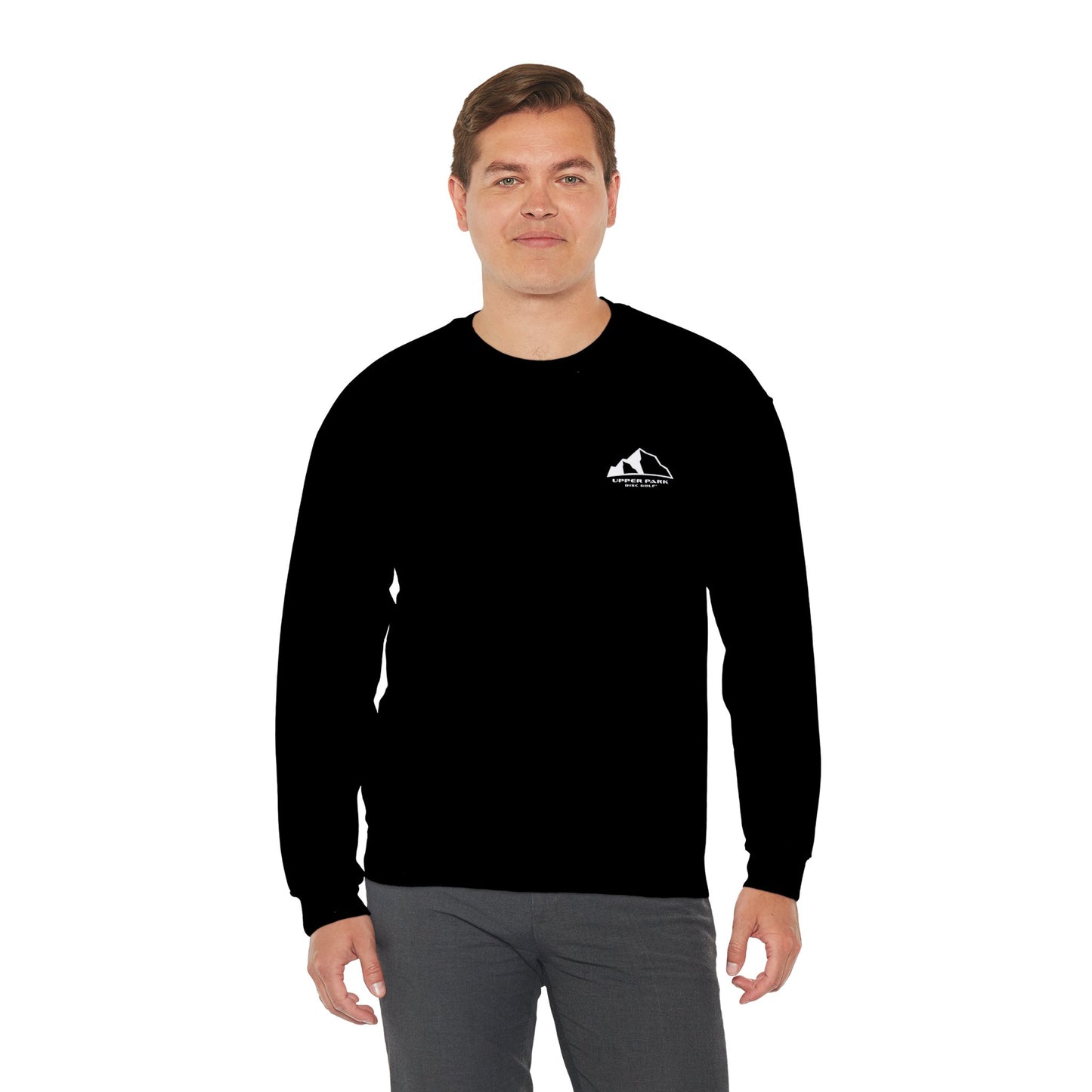 Mountain Stack Unisex Heavy Blend™ Crewneck Sweatshirt - black