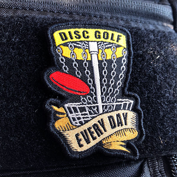 Disc Golf Every Day patch
