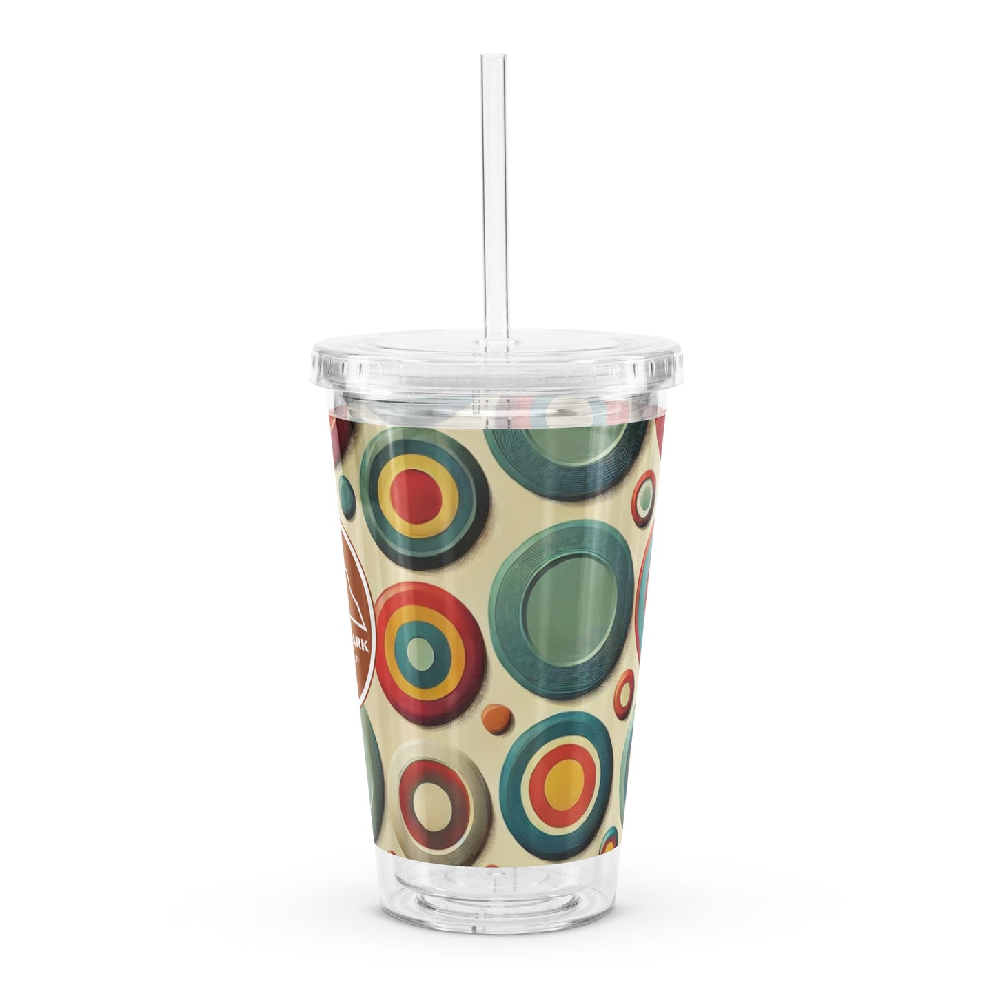 Palm Springs Clear plastic tumbler