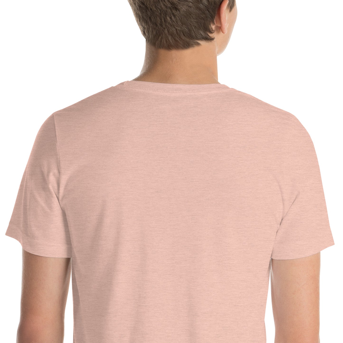 Disc Golf is for Everyone Groovy t-shirt - peach