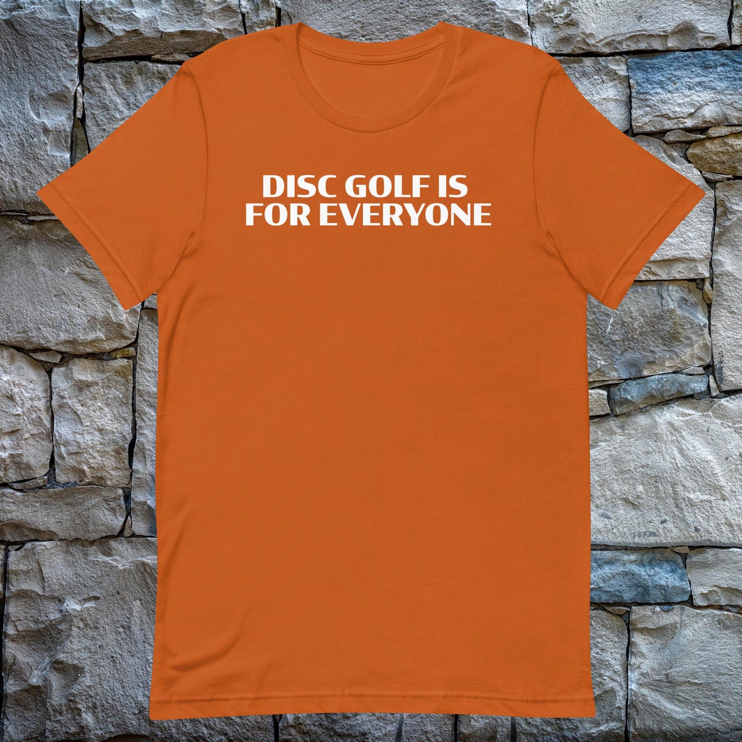 Disc Golf is for Everyone t-shirt - autumn