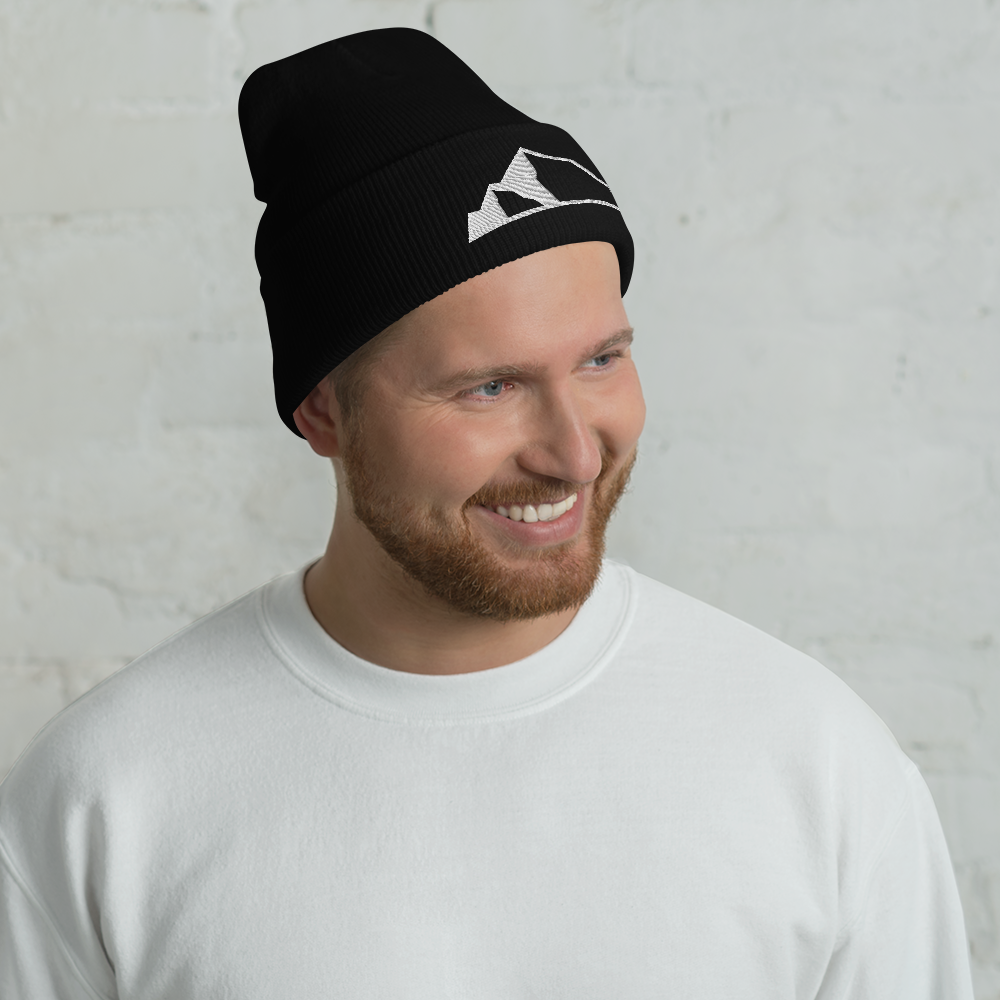 Upper Park Disc Golf®️ Cuffed Beanie black 