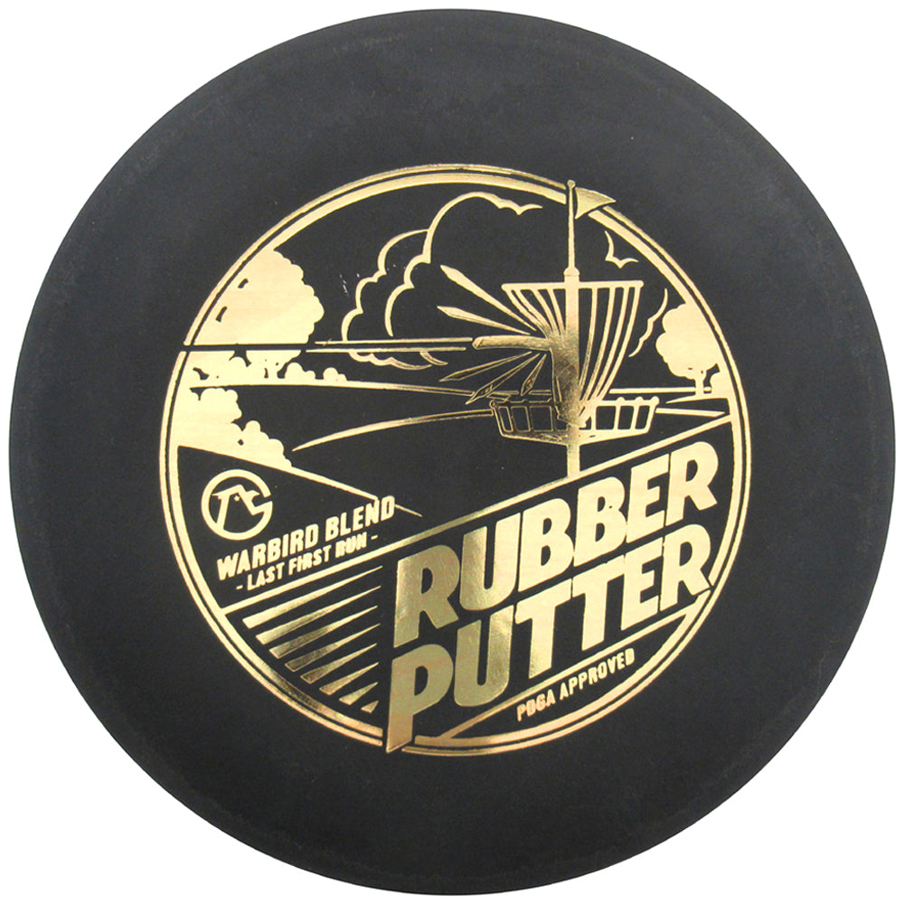 Lightning Limited Edition Last First Run Warbird Plastic Rubber Putter Golf Disc closeup