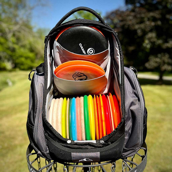 The Rebel Disc Golf Backpack Upper Park Disc Golf