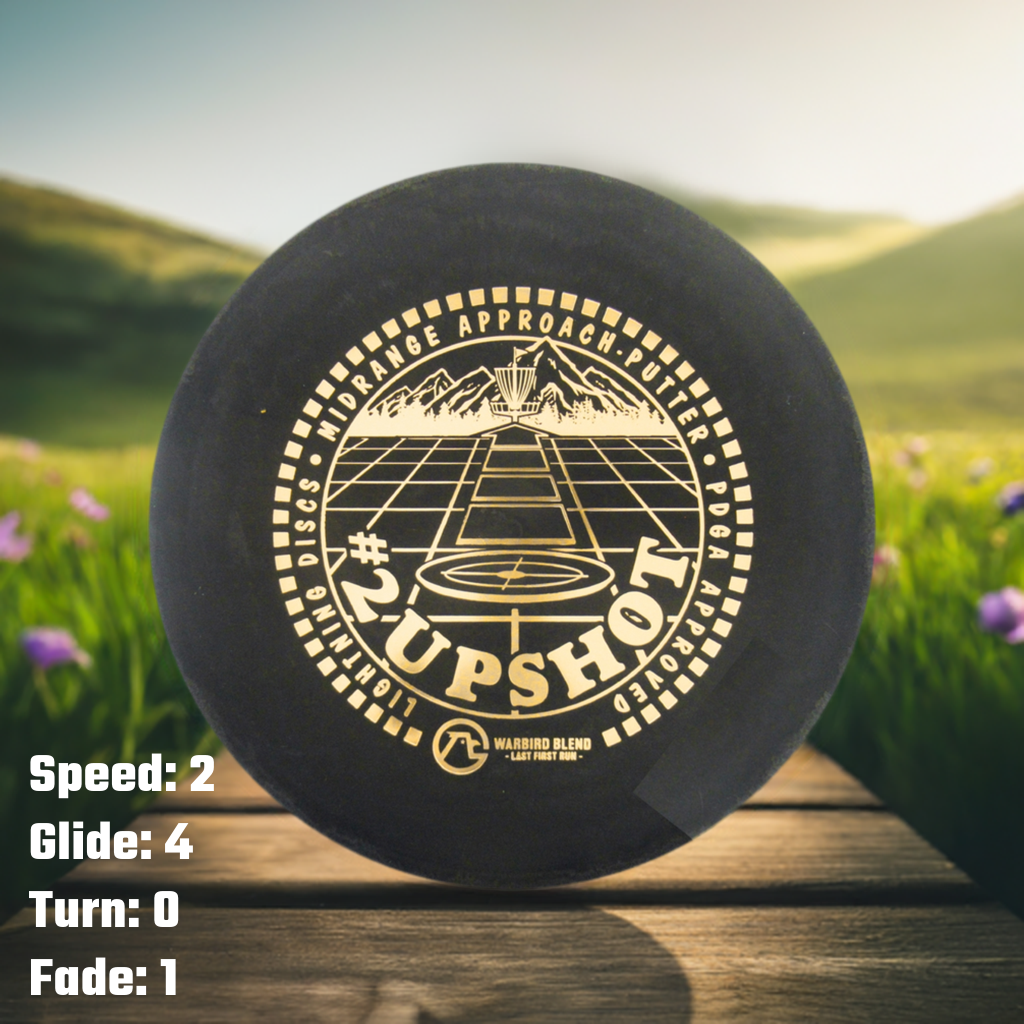 Lightning Warbird Upshot Putter Golf Disc Upper Park Disc Golf