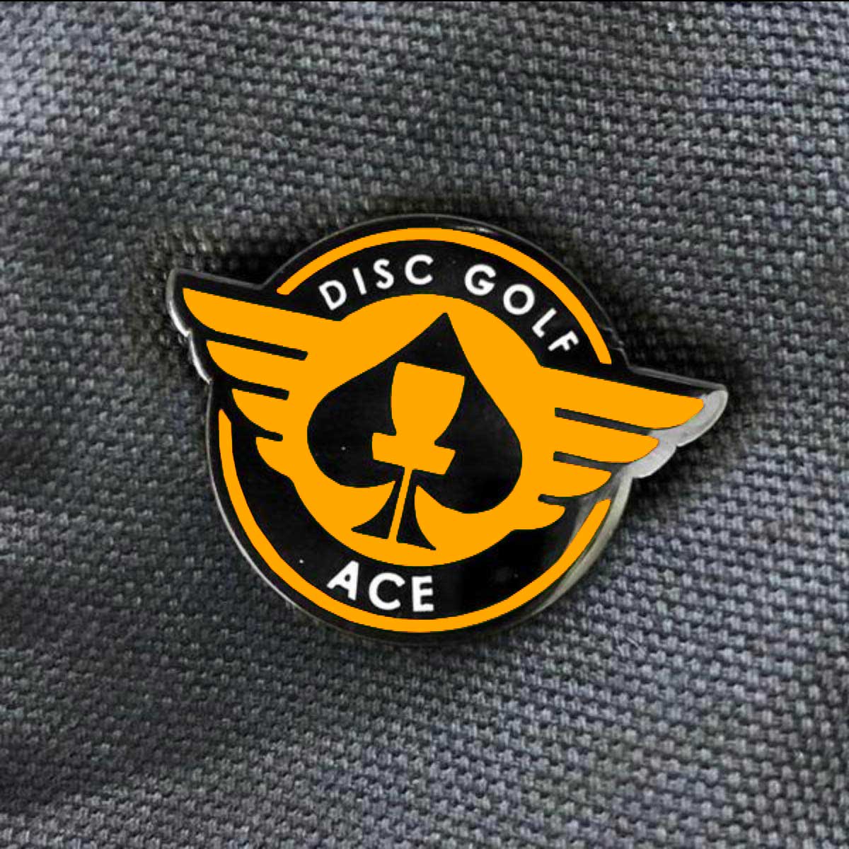 ACE Disc Golf Pin Success orange
