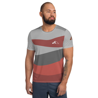 "Mountain Stripes" Athletic Jersey front