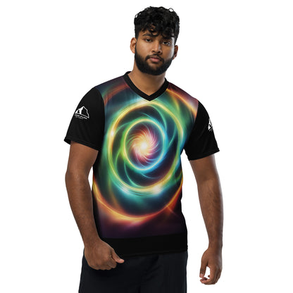 Vortex Recycled unisex sports jersey front