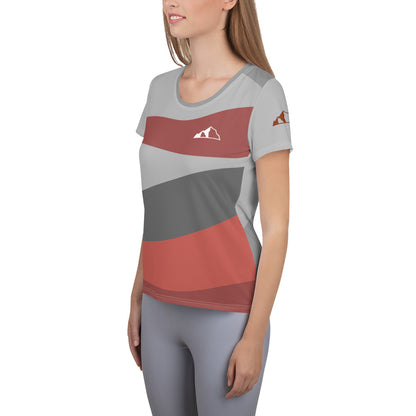 "Mountain Stripes" Women's Athletic Jersey side