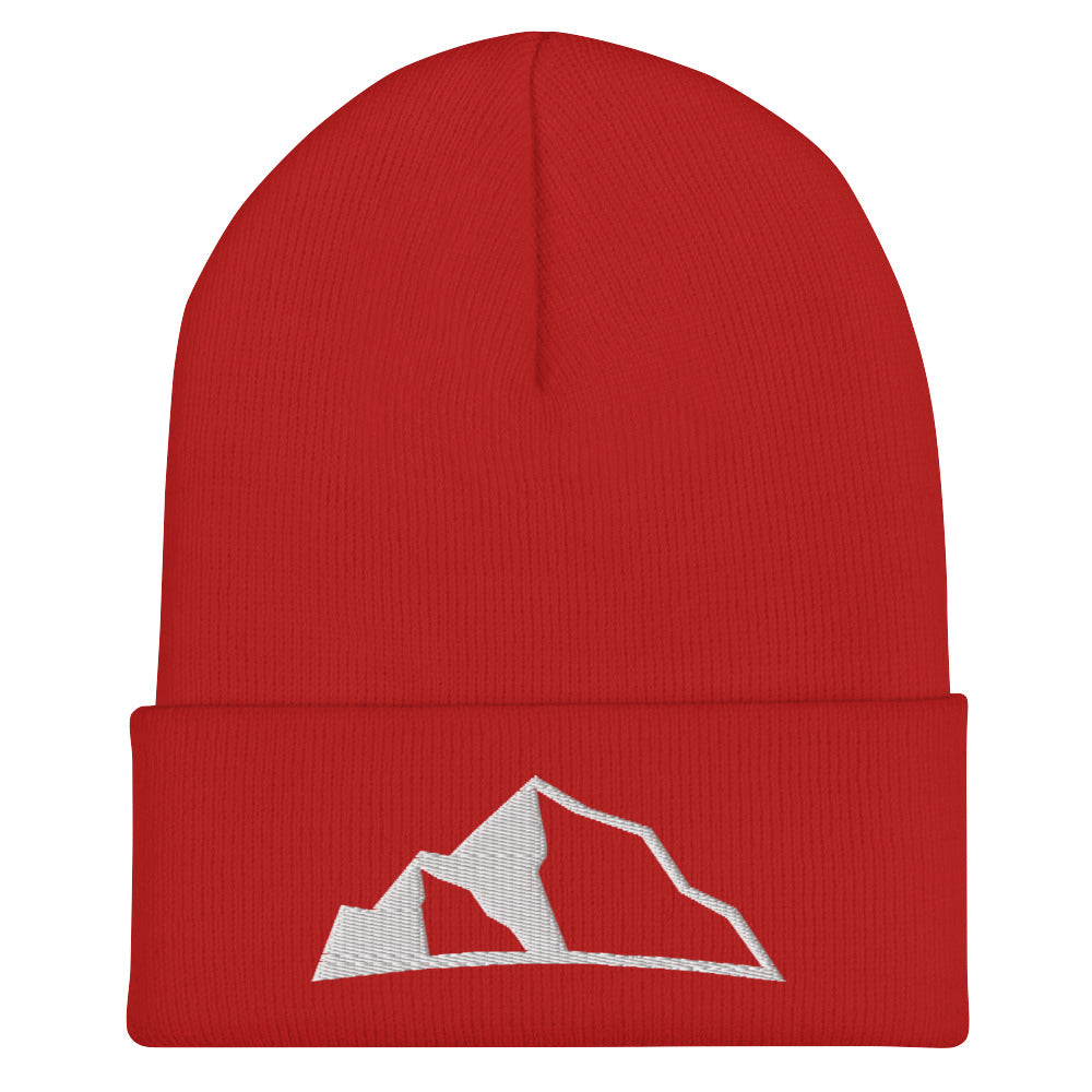 Upper Park Disc Golf®️ Cuffed Beanie red