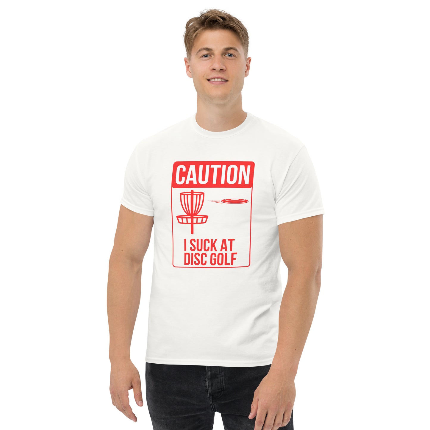 Disc Golf Shirt - caution