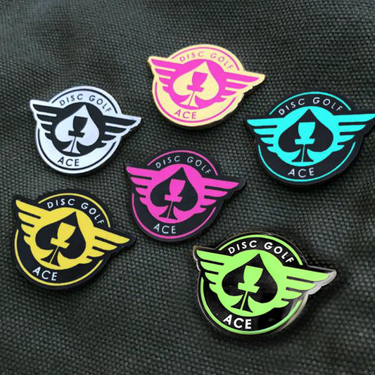 ACE Disc Golf Pin Success set of 6