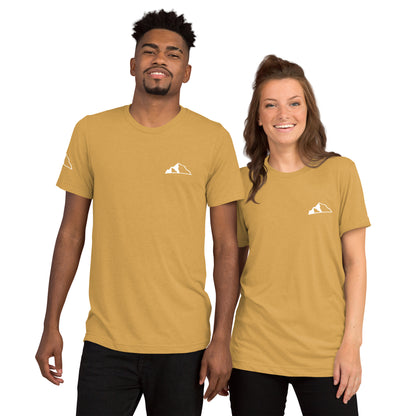 Team Upper Park Disc Golf® Short sleeve t-shirt w front, back, and sleeve logo
