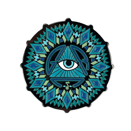 San Pedro Del Sol V3 Teal Hat Pin