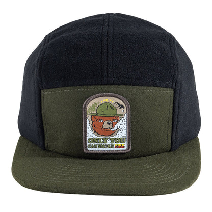 Puffy the Bear Sherpa 5 Panel Hat 