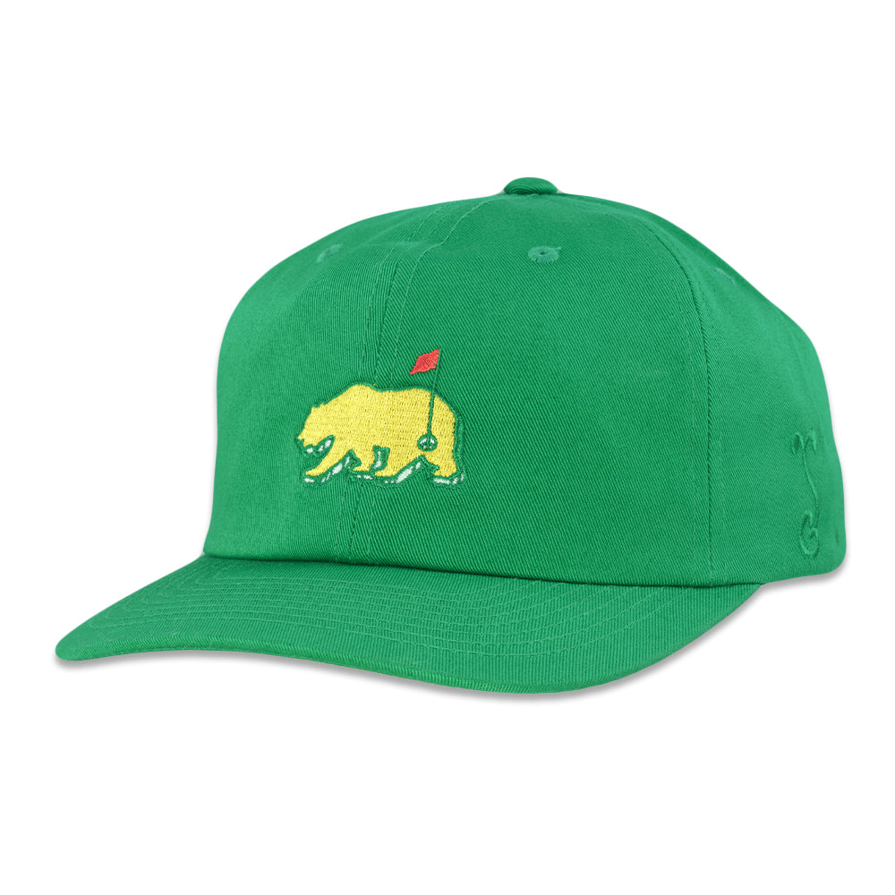Kush Bear Green Dad Hat 